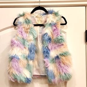 Forever 21 Multi Color Vest Jacket size 13/14